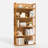55.5" H x 26.4" W 5-Tier Open Bookcase Bamboo Bookshelf, Freestanding Display Storage Shelves for Bedroom Living Room Office-1624000830