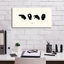 «Sign Langage 2» par Emma Scarvey, art mural sur toile