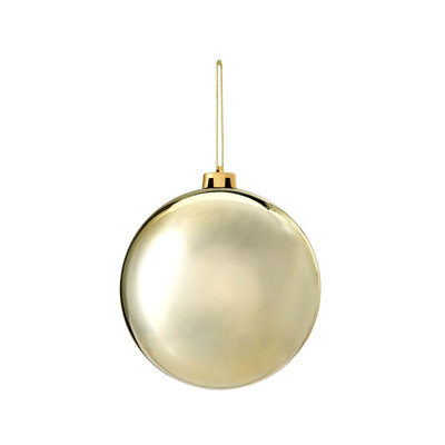 17.5cm Plastice No Ball Ornament