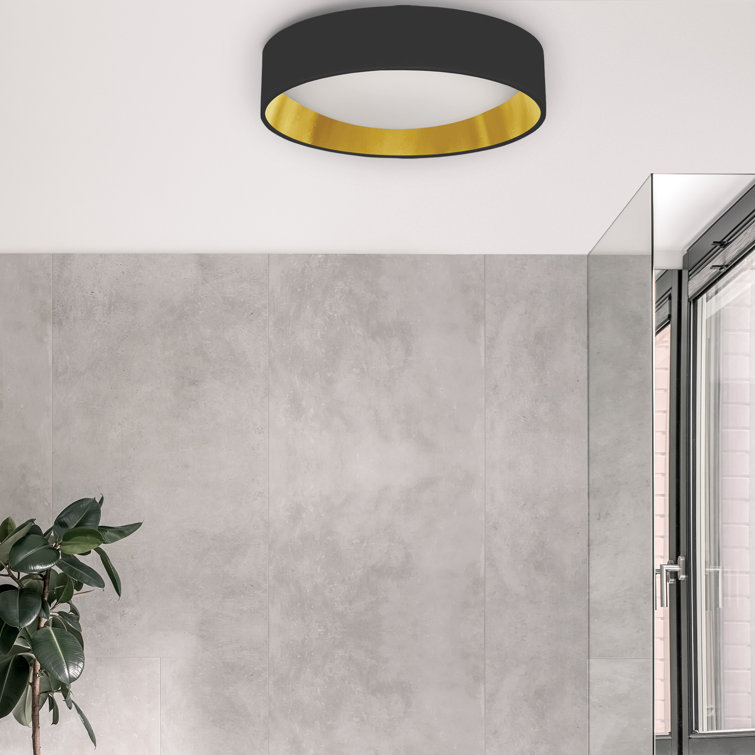 Grijalva Fabric LED Flush Mount