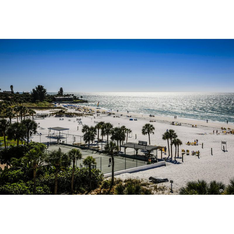 Siesta Key Beach par Csfotoimage - Photographie sur toile tendue, L 12 po x H 8 po