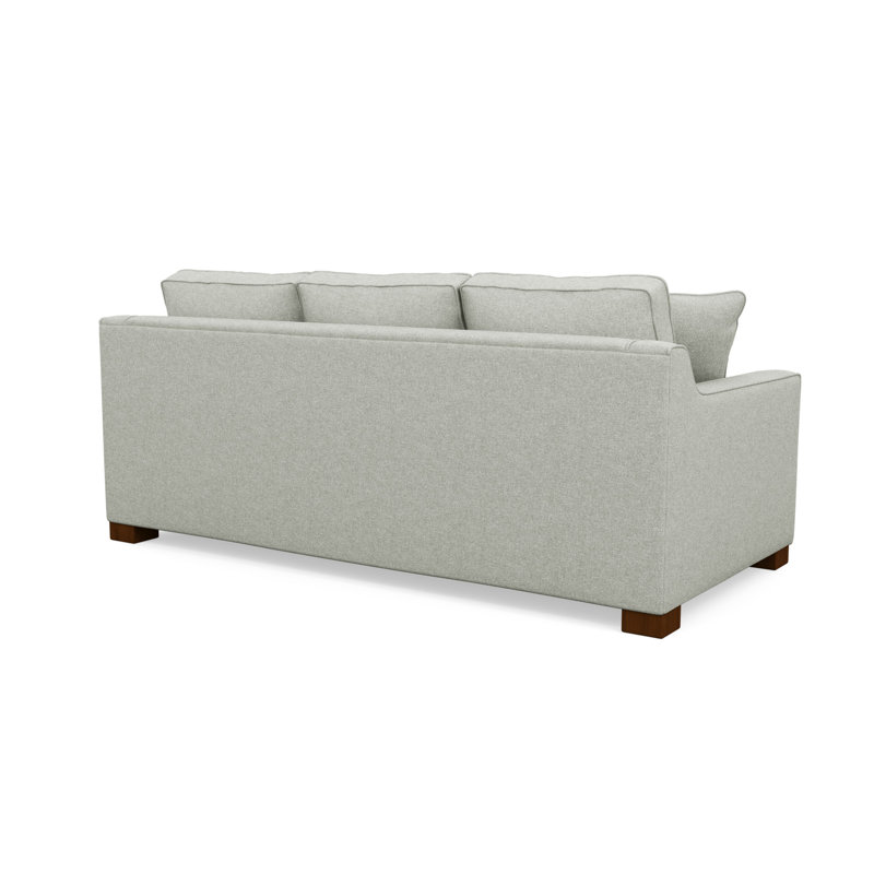 Aceyon Upholstered 79'' Reclining Sofa, Espresso, Jango Charcoal