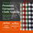 Ghisallo Cotton Buffalo Check Square Napkin-87629400