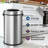 17 Gallon Stainless Steel Open Top Compost Station