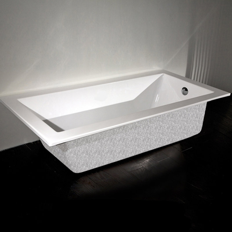 Dimini 66'' L Soaking Bathtub