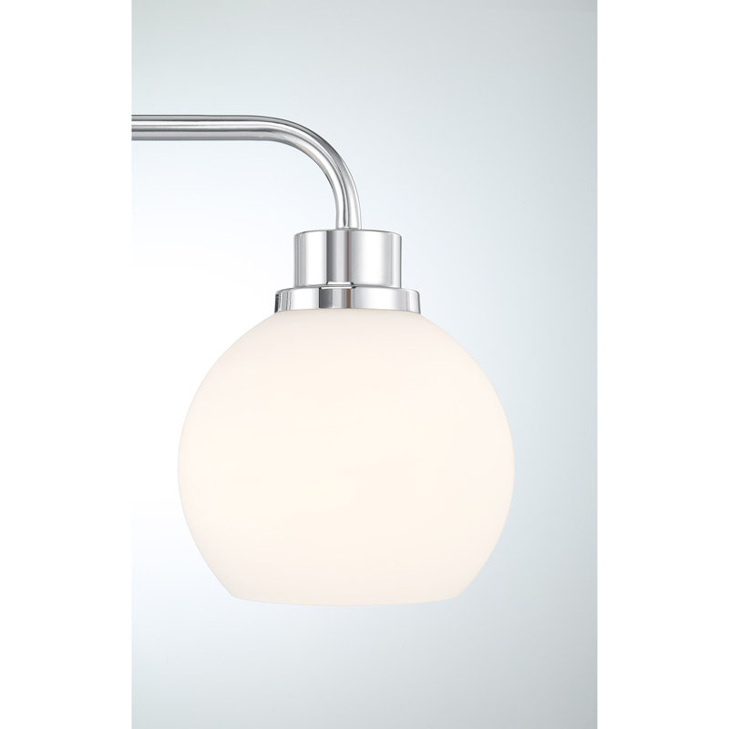 Luminaire suspendu Kenilworth 3 lumières Meridian, Chrome chrome