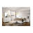 White Square Mirror