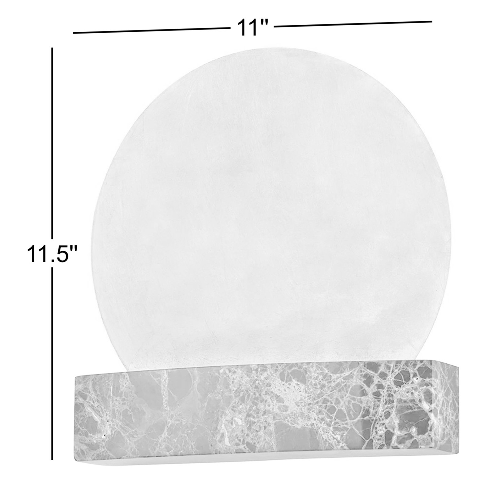 Rune Single Light Flush Mount Sconce