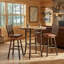 Table bistro ronde Fireside Lodge Hickory Log - 40 po - Cannelle - Armor-1336320992-1336320994