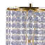 Lampe de chevet 20 po avec abat-jour tambour transparent Alessandro-696321434-732427722