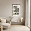 Art mural sur toile noir et brun-1737864868