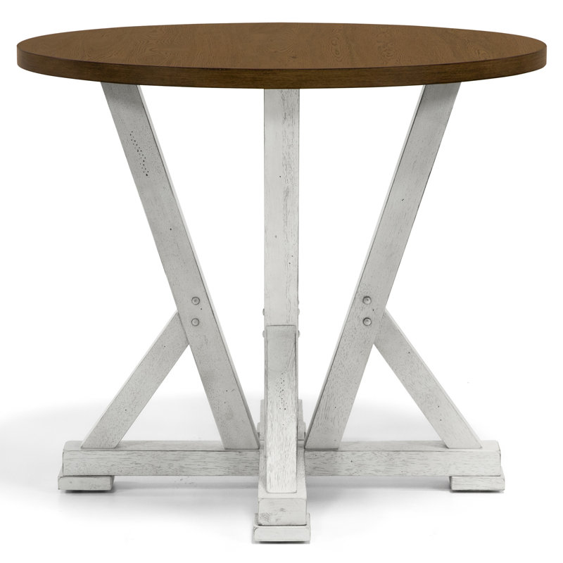 Siga Oak Round Solid Wood Dining Table