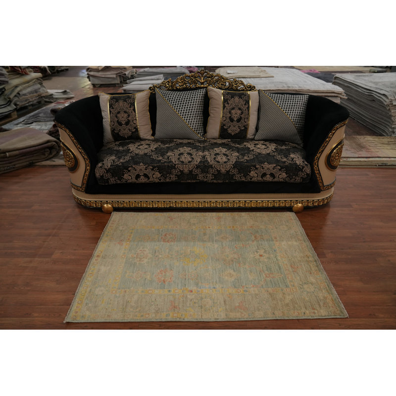 Tapis teint à la main Oushak