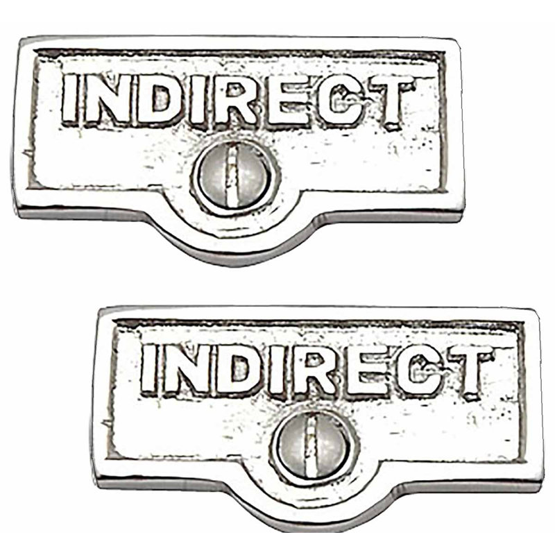 Switch Tags Indirect Name Signs 1-Gang Rocker Wall Plate