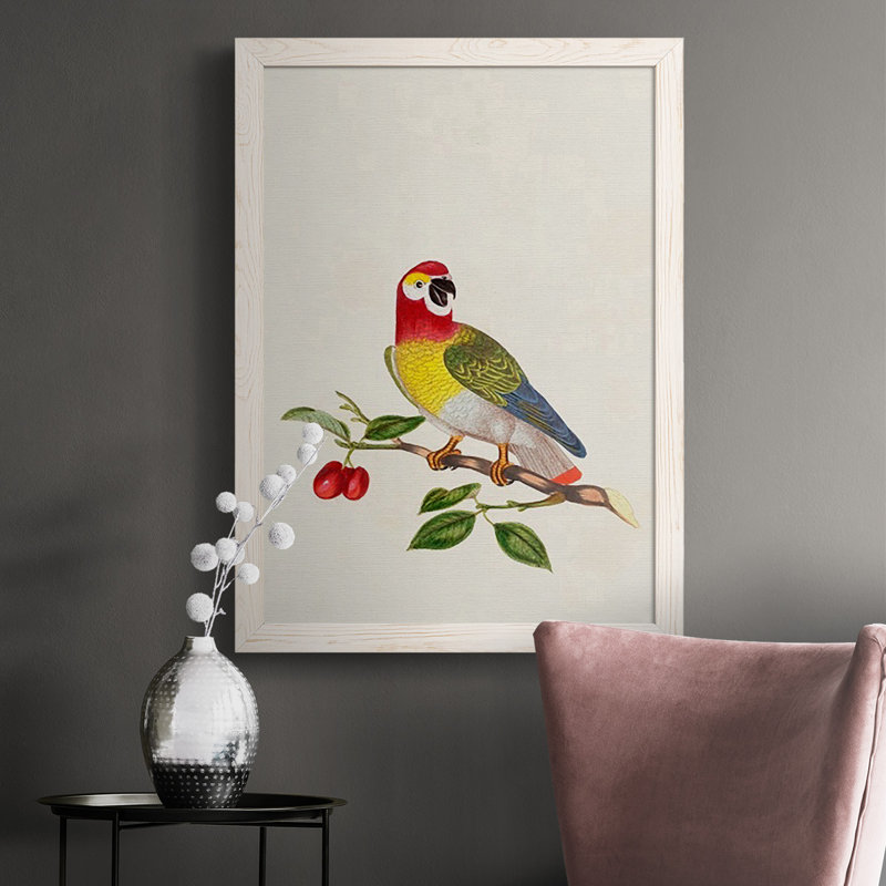 «Archiquette Bird In Habitat VI», reproduction d'art sur toile, Blanc, H 43,5 po x l 31,5 po x P 1 po