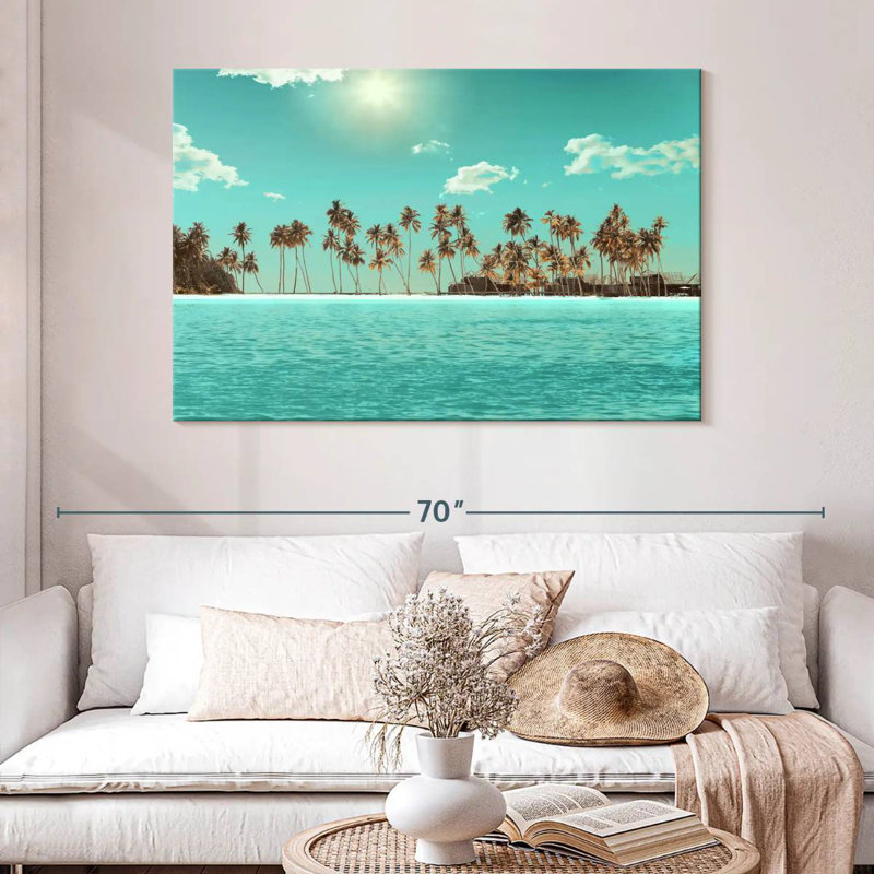Gillard Sunny Beach Paradise, H 32 po x l 48 po