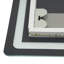 Miroir de salle de bain mural lumineux 23,62 x 31,5 po, antibuée, DEL et commandes tactiles, idéal pour les salles de bain d'hôtels et d'appartements.-1276929338