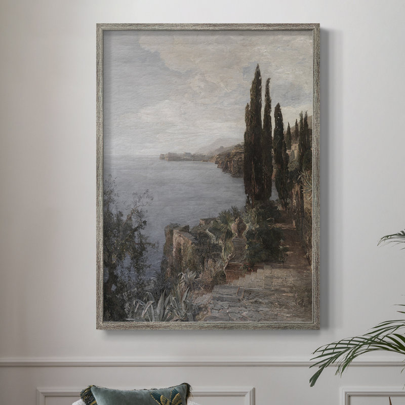 Reproduction encadrée vintage en bois massif CLxxxix, H 11 po x l 9 po