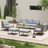 Mariene 5 - Person Patio Conversation Set with Cushions-101250883-101250884
