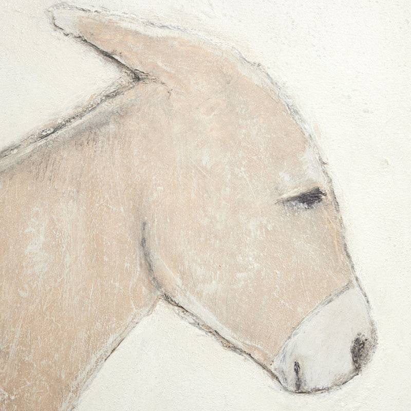 Burro Dia by Paul Meyer, 32" H x 32" W
