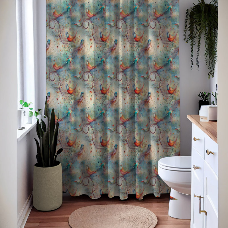 Shower Curtain, 93" H x 70" W