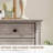 Farmhouse 7 - Drawer Dresser, Wood Rustic Dresser Chest Of Drawers With 2 Size Drawers For Bedroom, Living Room-1836385726