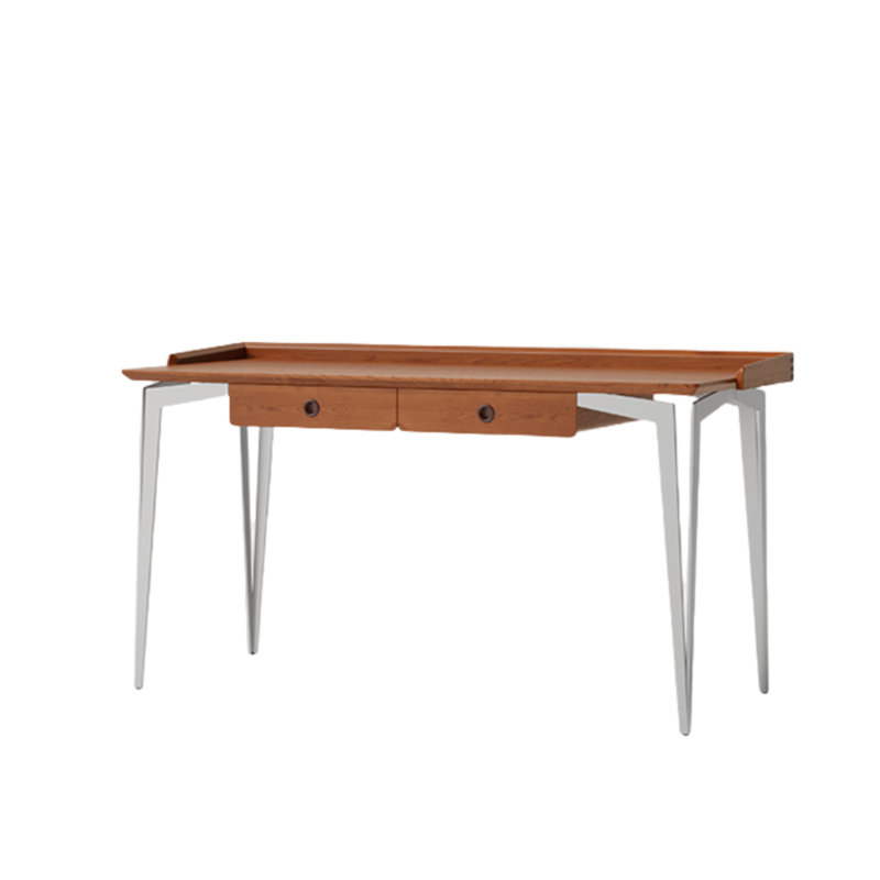 Nordic style desk, 29.53" H x 55.12" W x 23.62" D
