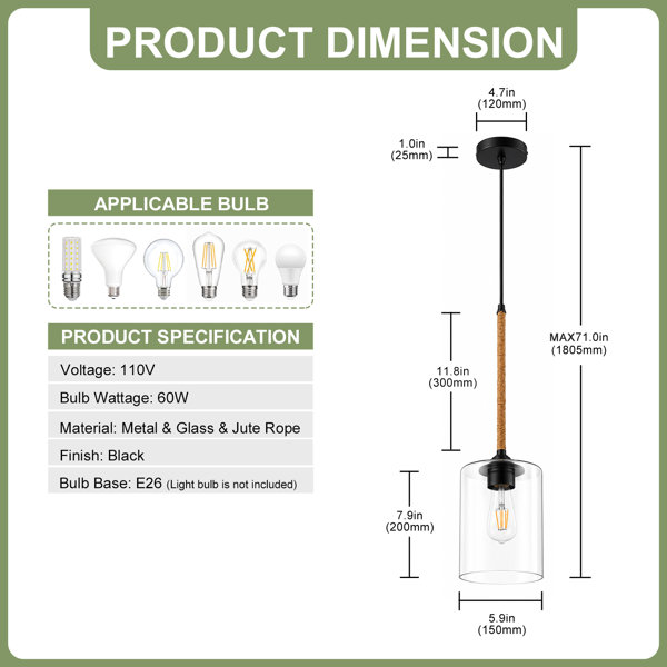 Dimensions du produit