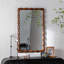Miroir mural en bois pleine grandeur