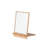 Rubberwood Reflections Desk Mirror