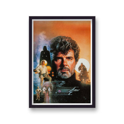 Star Wars Indiana Jones George Lucas Reimagined Movie - Single Picture Frame Print