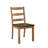 Industrial Dining Chair with Wood Seat