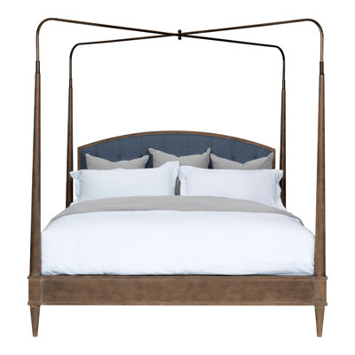 Anderkit Upholstered Four Poster Bed