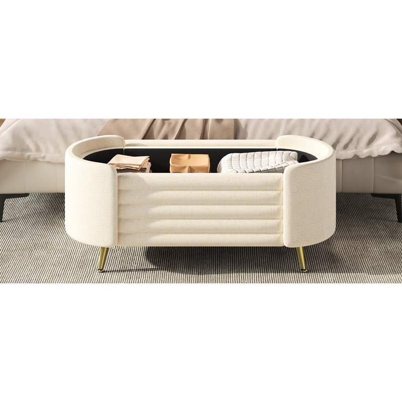 Repose-pieds Modern, Beige
