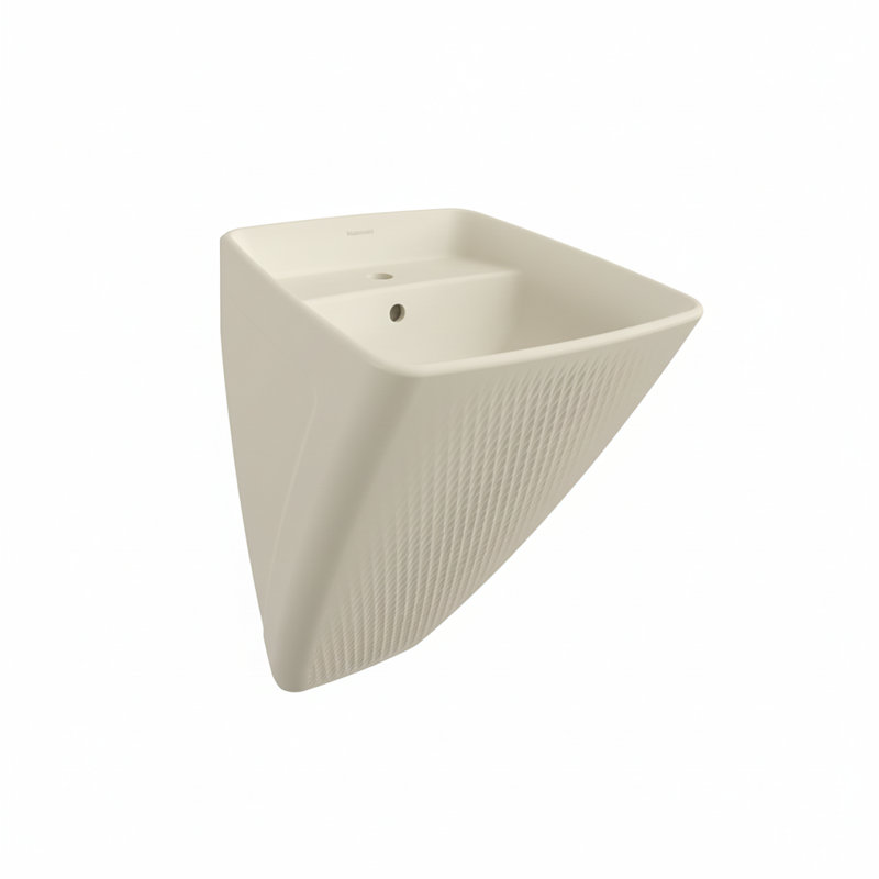 New Age Monoblock Basin - 73x47cm, Matte Jasmine
