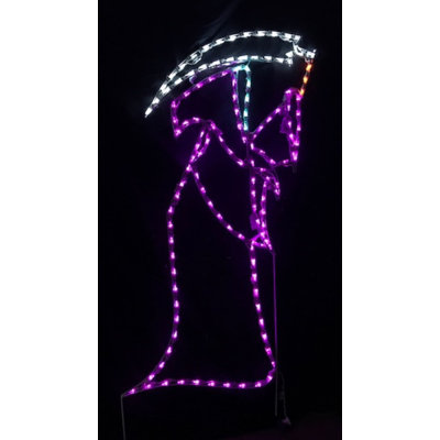 Grim Reaper Halloween Holiday Lighted Display