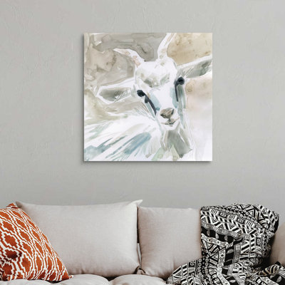 " Bill E. Goat " Painting Print