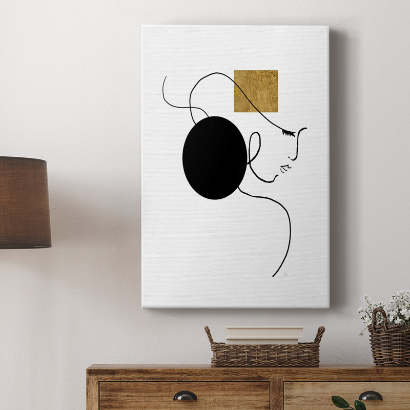 Shapes and Lines I - Gallery Cavas, H 18 po x l 12 po