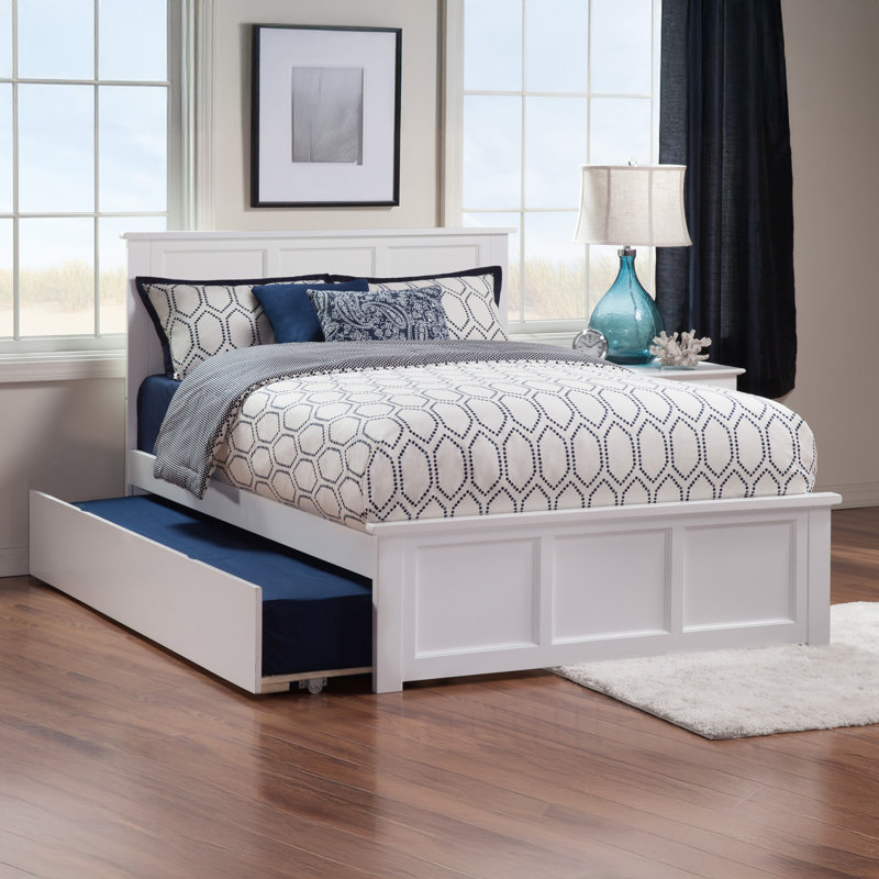 Henrichs Kids with Trundle, Full, White