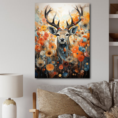 «Hesky Animal Deer Symphony of Forest II», reproduction