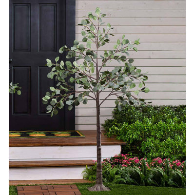 Arbre d'eucalyptus artificiel 70,5 po