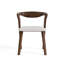 Chaises d'appoint en bois massif Rozella