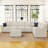 Seybert Luxurious U-Shaped Sofa Velvet Chenille Sectional Sofa For Living Room-154905456