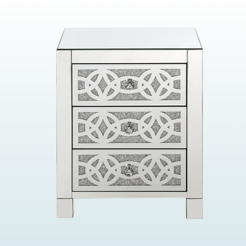 Table d'appoint en miroir Elegant Ravine