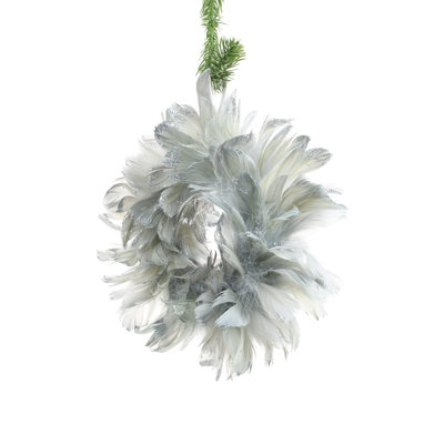 Couronne de plumes 9 po