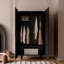 Garde-robe moderne et simple de luxe