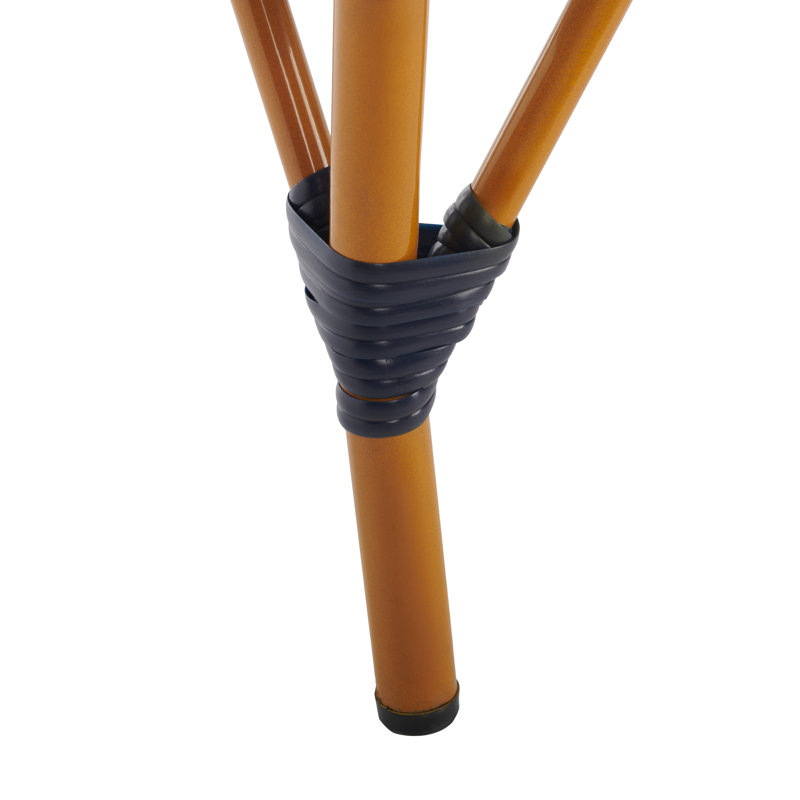 Tabouret de bar Popplewell, Marine, 29.5" H x 22.5" W x 25.5" D