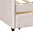 Upholstered Daybed Twin Size With Two Drawers And Wood Slat-89096067