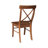Bellmead Solid Wood Cross Back Side Chair-274613920