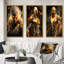 «Fierce Superhero», 3 pièces sur toile-939099805-939099744